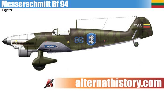 Альтернативный истребитель messerschmitt bf 94. германия