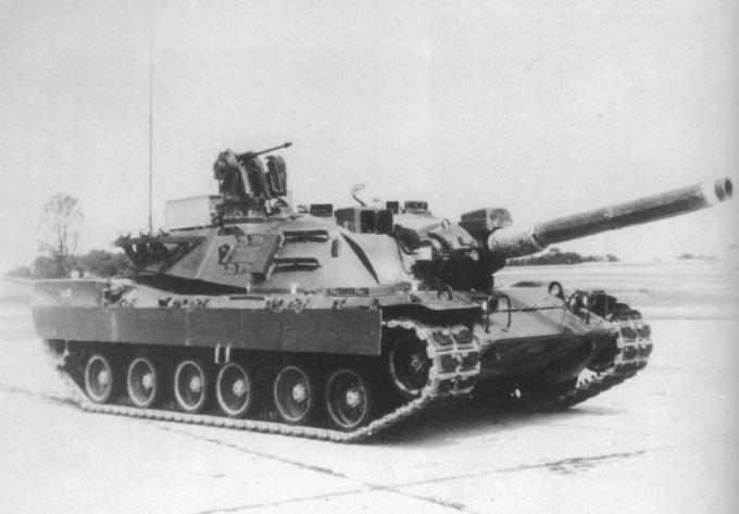 Американский опытный танк xm803 (1971 год)
