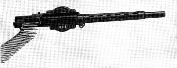 Авиационный пулемет с внешним приводом zb.80