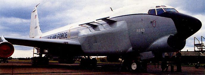 Boeing c-135/kc-135: специальные модификации