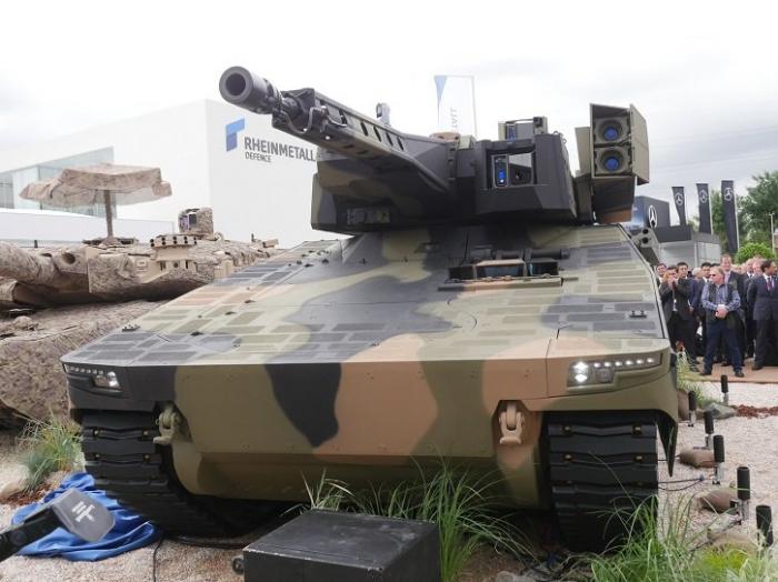 Боевая машина пехоты rheinmetall lynx