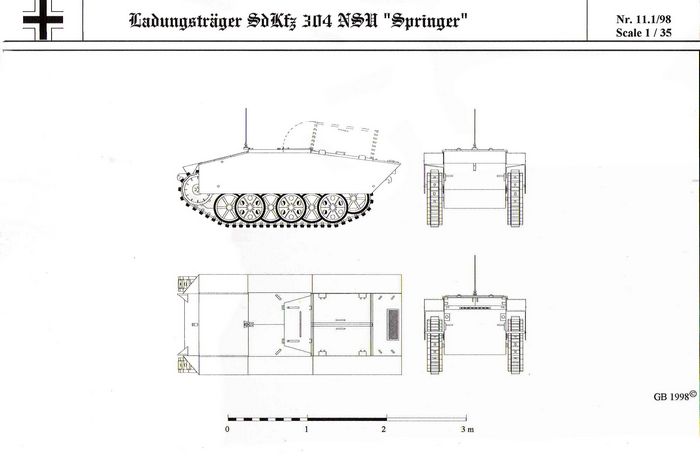 Дистанционно-управляемая танкетка sd.kfz. 304 «springer»