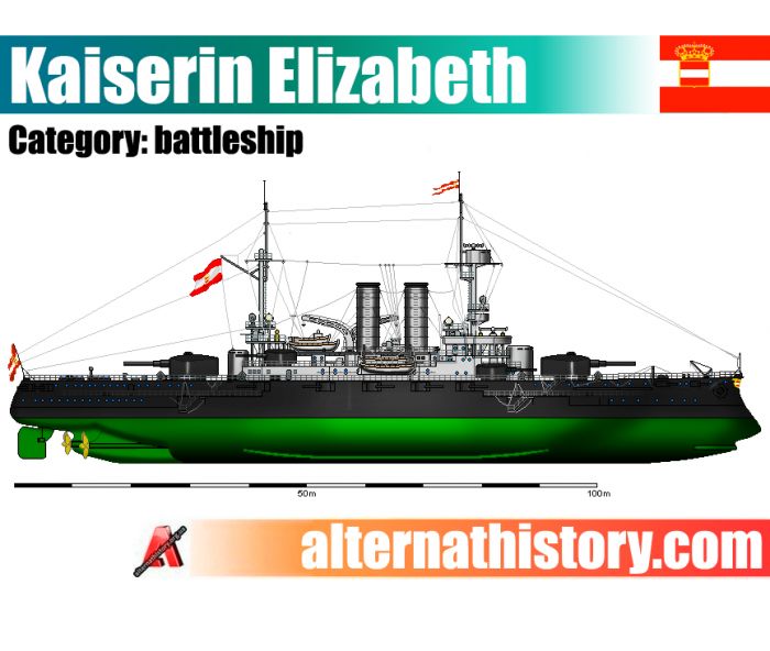 Флот германской империи в мире царя алексея петровича. броненосец «кайзерина элизабет»