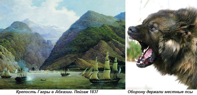 Этот день в истории: 3 июля 1830 года на кавказе началась «собачья оборона» крепости гагры