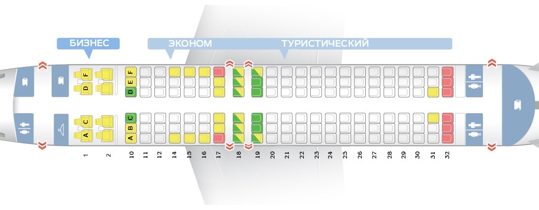 Лучшие места и схема салона самолета boeing 737-400 - трансаэро