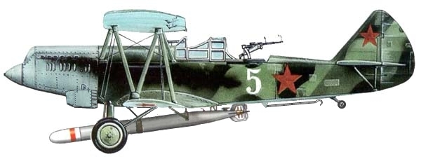 Палубный бомбардировщик-торпедоносец р-zt