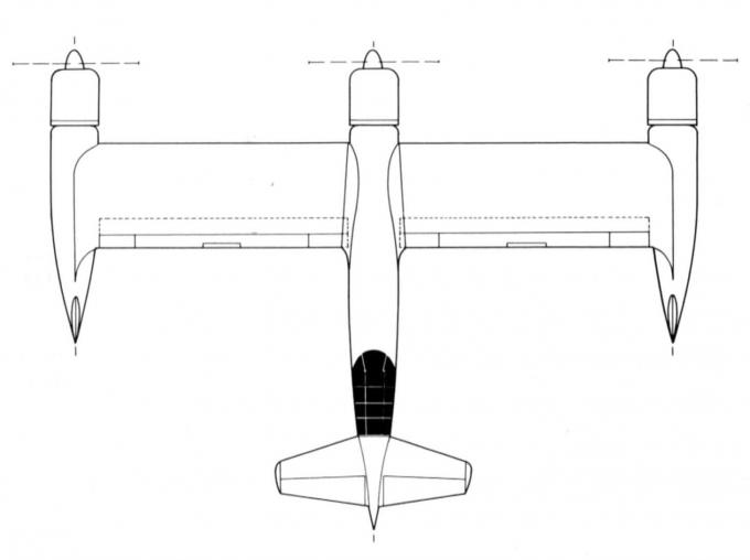 Проект скоростного бомбардировщика blohm und voss bv p 170. германия