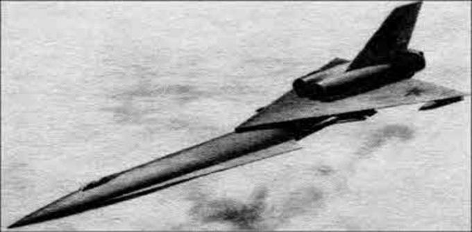Проект сверхзвукового самолета для подводных лодок п-10б