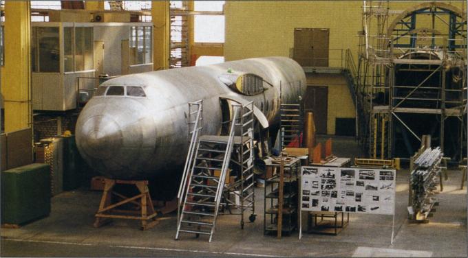 Разработанный в гдр первый немецкий реактивный пассажирский самолёт baade 152 будет отреставрирован