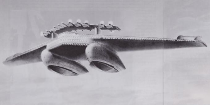Самый большой самолета мира на 1932 год. путешествие на борту утопии