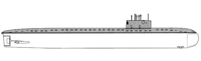 Транспортная атомная подводная лодка проекта 664. ссср