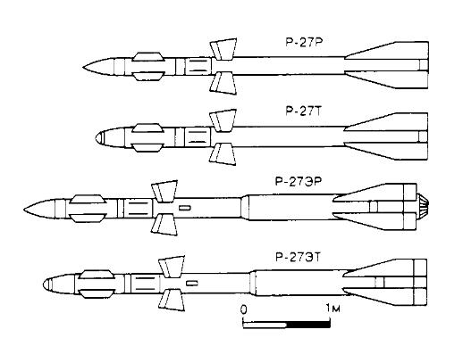 Управляемая ракета средней дальности р-27 (к-27, «изделие 470»).