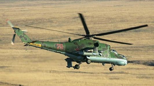 Вертолет химической разведки ми-24хр (рхр).