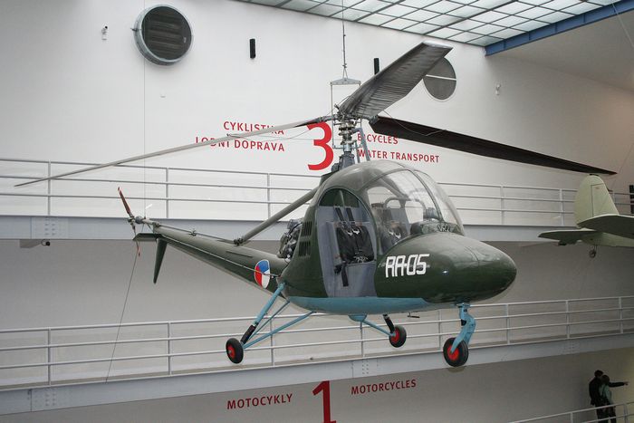Вертолёт aero hc-2 heli baby. технические характеристики. фото.
