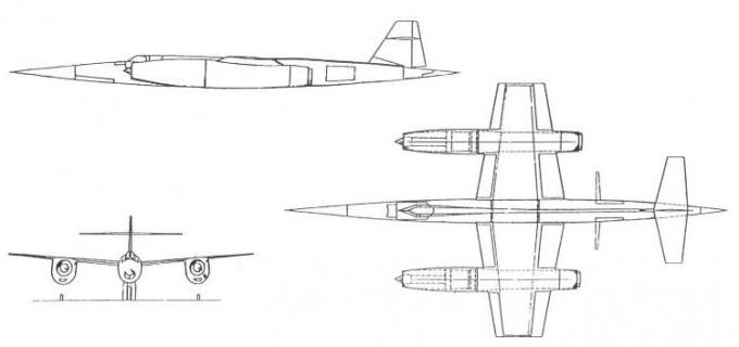 Высокоскоростные исследовательские самолеты 1952-62 годов. проект экспериментального самолета armstrong whitworth aw.166